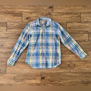 J.crew Men's summer Plaid Shirt M
